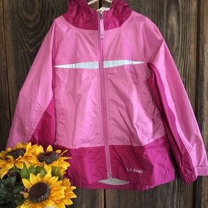 Girls L.L. Bean raincoat